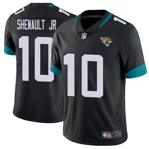 Men Nike Jacksonville Jaguars #10 Laviska Shenault Jr. Black Team Color  Stitched NFL Vapor Untouchable Limited Jersey